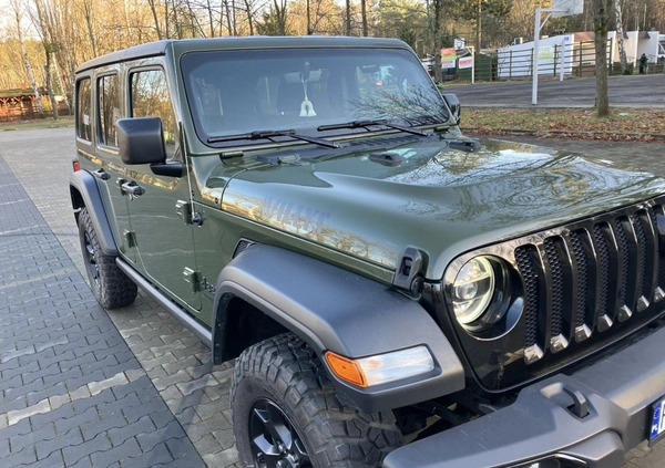 Jeep Wrangler cena 168999 przebieg: 52511, rok produkcji 2021 z Międzychód małe 154